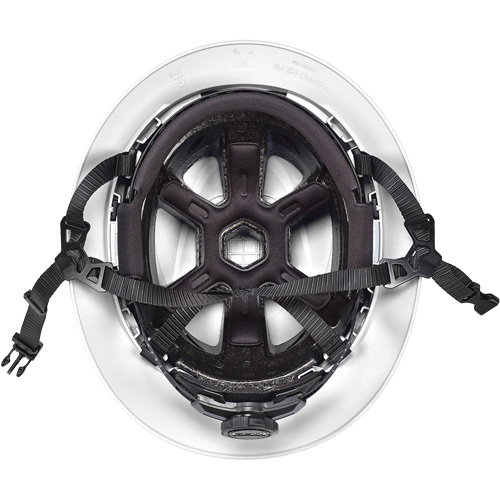 V-Gard H2&reg; Full Brim Safety Helmet, Ratchet Suspension, Non-Vented Oxymax Inc