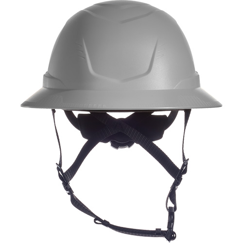 V-Gard H2&reg; Full Brim Safety Helmet, Ratchet Suspension, Non-Vented Oxymax Inc