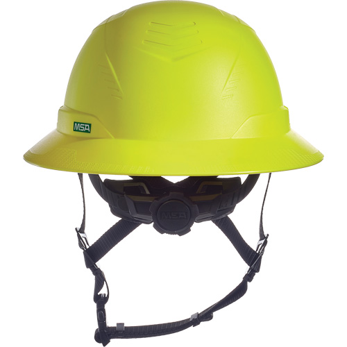 V-Gard H2&reg; Full Brim Safety Helmet, Ratchet Suspension, Non-Vented Oxymax Inc