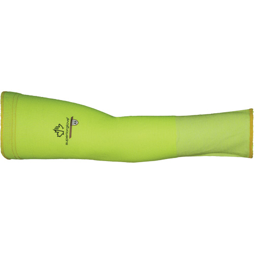 Max KTX1HV Cut-Resistant Sleeve, X-Large, TenActiv, 18", ASTM ANSI Level A9, High Visibility Yellow Oxymax Inc