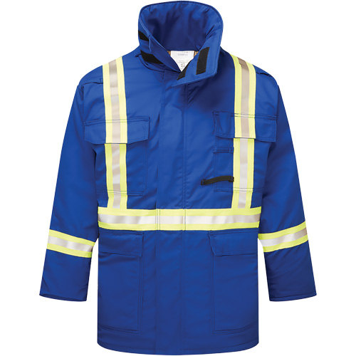Avenger 9 oz Insulated Parka, Style 3215, Men's, X-Small, Blue Oxymax Inc