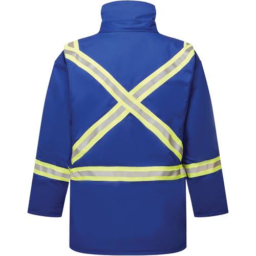 Avenger 9 oz Insulated Parka, Style 3215, Men's, X-Small, Blue Oxymax Inc