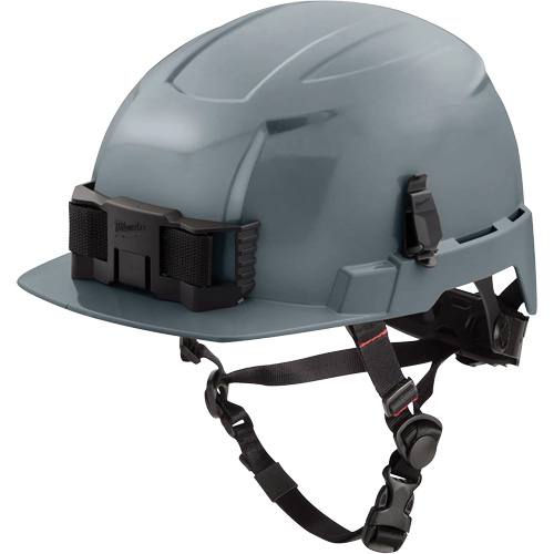 BOLT Front Brim Safety Helmet, Ratchet Suspension, Non-Vented Oxymax Inc