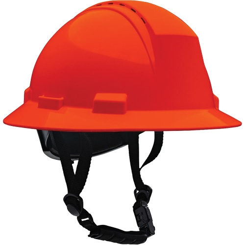 Kilimanjaro Full Brim Safety Helmet with HDPE Shell, Meets CSA Type 2, Ratchet Suspension, Vented Oxymax Inc