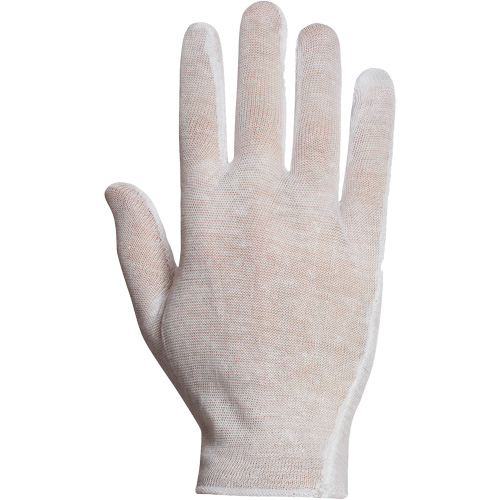 Gants d'inspection Superior ML40, Poly/coton, Poignet &agrave; ourlet, Taille unique Oxymax Inc