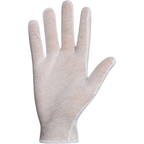 Gants d'inspection Superior ML40, Poly/coton, Poignet &agrave; ourlet, Taille unique Oxymax Inc