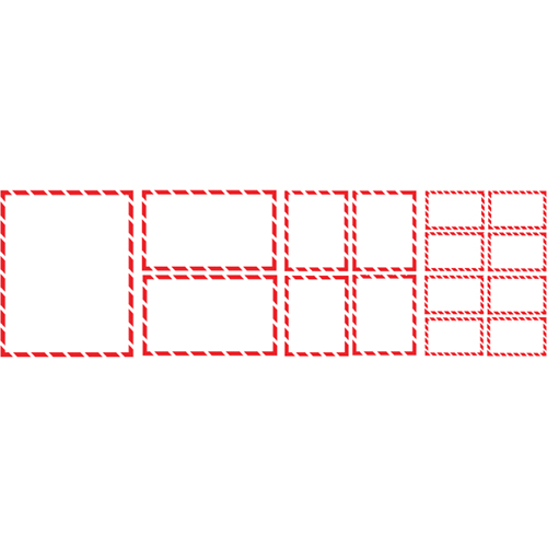WHMIS Labels 400/Pkg, Paper, Roll, 5-1/2" L x 4-1/4" W Oxymax Inc