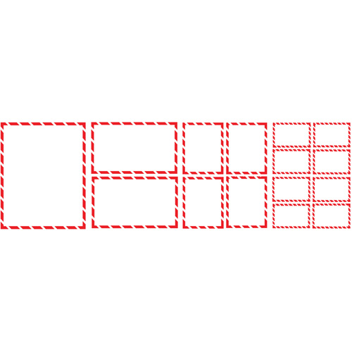 WHMIS Labels 200/Box, Vinyl, Roll, 4-3/4" L x 8-1/2" W Oxymax Inc