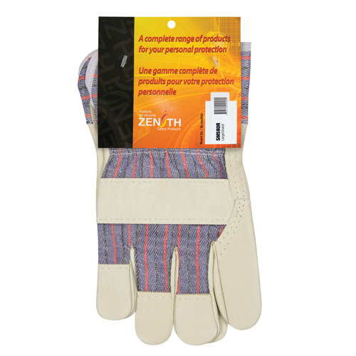 Abrasion-Resistant Comfort Fitters Glove, Large, Grain Pigskin Palm, Cotton Inner Lining Oxymax Inc