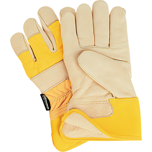 Gants d'ajusteur &agrave; chaleur sup&eacute;rieure de premi&egrave;re qualit&eacute;, T-Grand, Paume en Cuir fleur de vache, Doublure en Thinsulate Oxymax Inc
