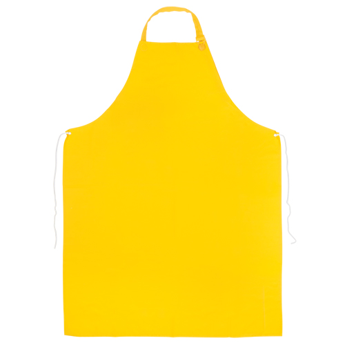 Tablier en PVC, PVC, Jaune, 35" la x 45" lo Oxymax Inc