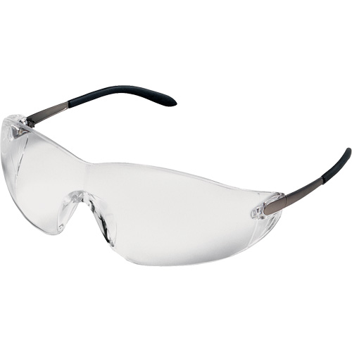 Lunettes de s&eacute;curit&eacute; Blackjack, Lentille Transparent, Anti-&eacute;gratignures, ANSI Z87+/R&eacute;pond ou surpasse la norme CSA Z94.3 Oxymax Inc