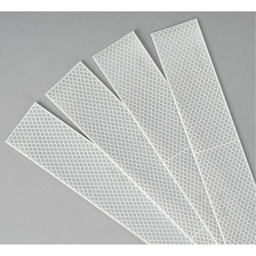 3M Scotchlite Diamond Grade Conspicuity Sheeting Series 983, 2" W x 12" L, White Oxymax Inc
