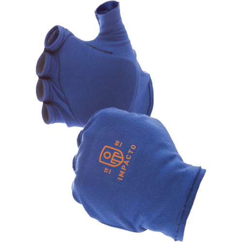 Anti-Impact Fingerless Right-Hand Glove Liner, 6/X-Small, Synthetic Palm, Slip-On Cuff Oxymax Inc