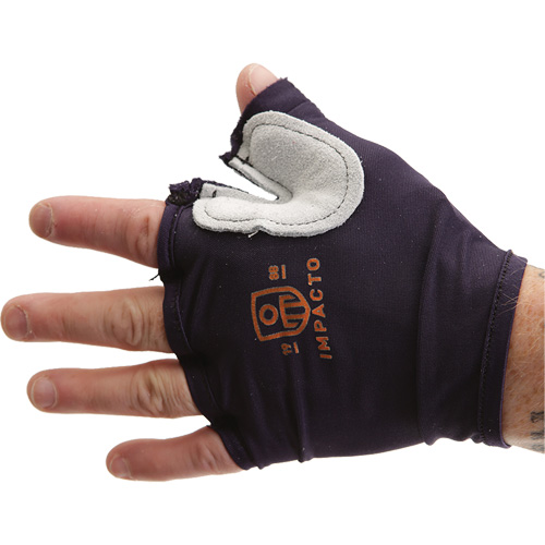 Tool Grip Fingerless Glove with Web Pad - Right, Size X-Small, Suede Palm Oxymax Inc