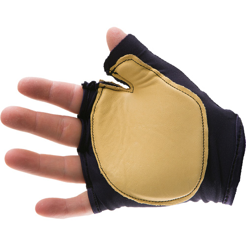 Gant antichoc sans doigts &agrave; prise d'outil, main droite, Taille T-petit, Paume Cuir fleur Oxymax Inc