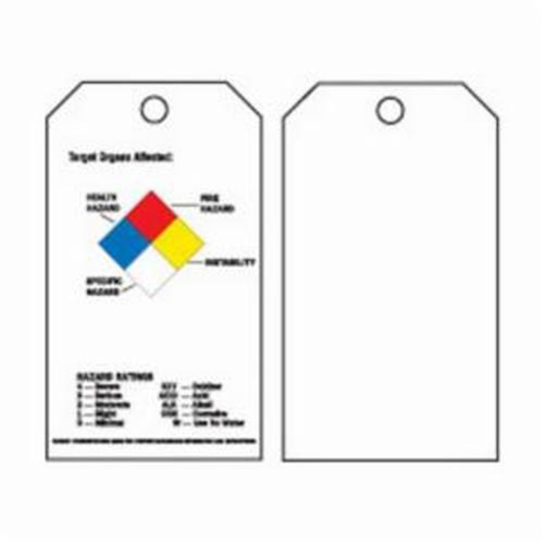 &eacute;tiquettes auto-plastifiantes du droit &agrave; l'information, Polyester, 3" la x 5-3/4" h, Anglais Oxymax Inc