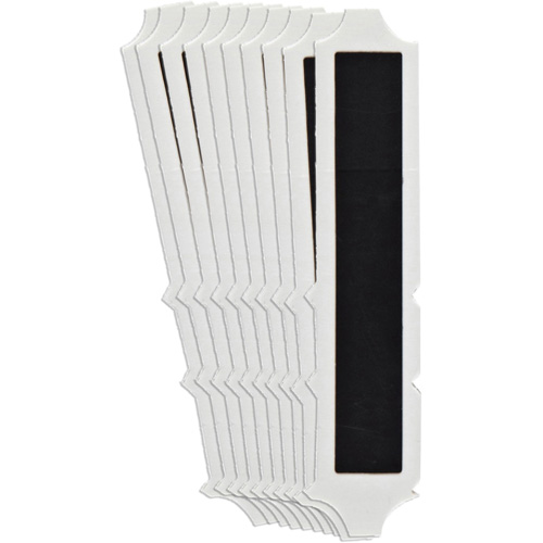 Quick-Align&reg;Individual Gothic Number and Letter Labels, I, 4" H, Black Oxymax Inc
