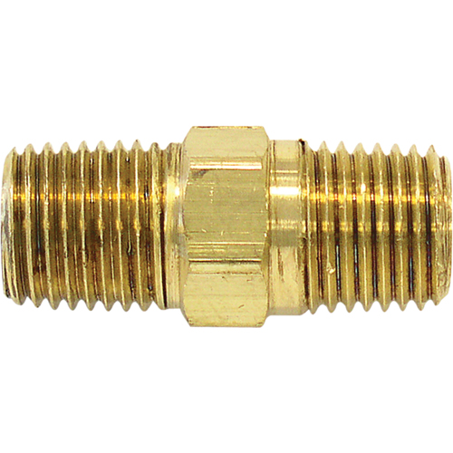 Male Hex Nipple, Brass Oxymax Inc