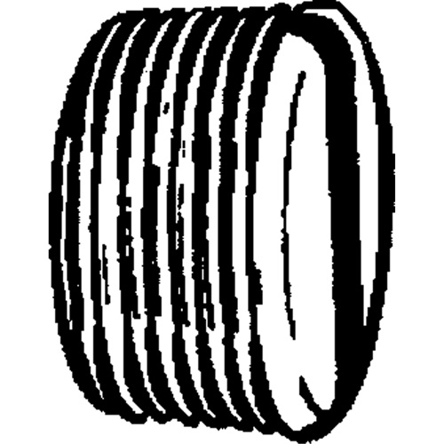 Bouchon de tuyau (avec fentes), 1/8" dia., Laiton Oxymax Inc