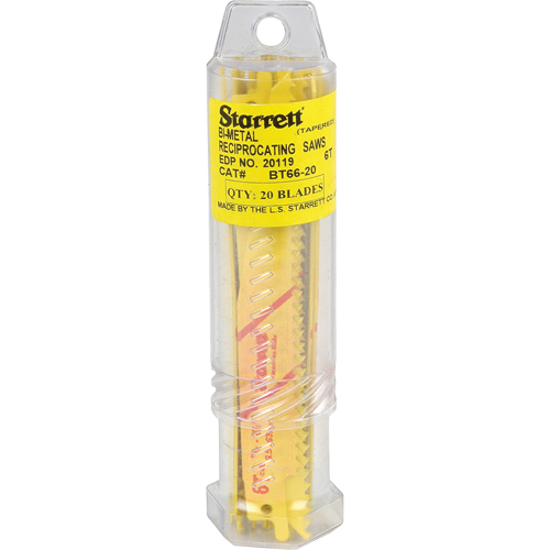 Fastcut General Purpose Reciprocating Blades, Bi-Metal, 6 TPI, 6" L x 3/4" W Oxymax Inc