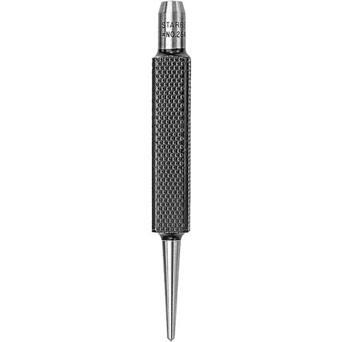 Centre Punch with Square Shank, 5/64" Dia., 3/8" Stock Size, 3-1/2" L Oxymax Inc