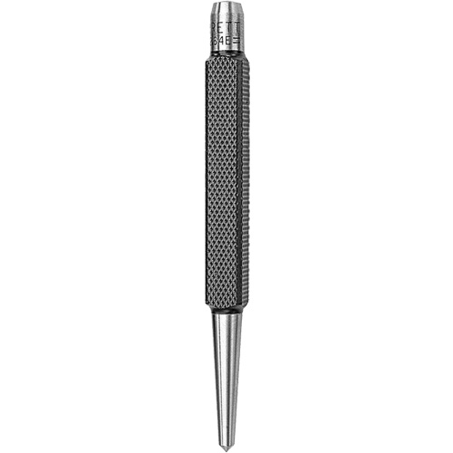 Centre Punch with Square Shank, 5/32" Dia., 3/8" Stock Size, 4-1/4" L Oxymax Inc