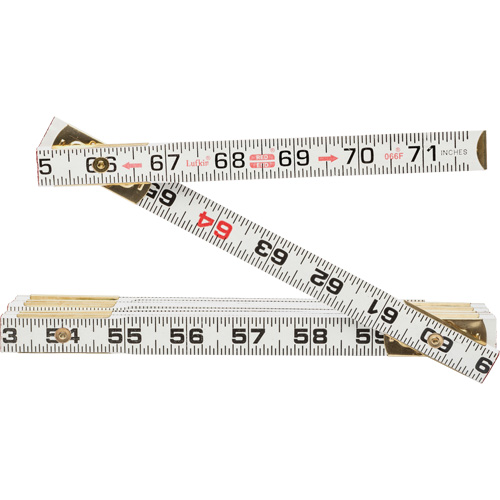 R&egrave;gle plate Red End, 6' lo, Bois Oxymax Inc