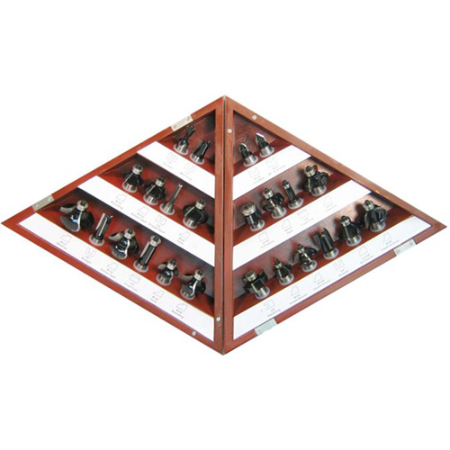 3-Flute Carbide-Tipped Router Bit Sets Oxymax Inc