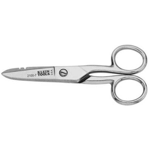 Ciseaux d'&eacute;lectricien nickel&eacute;s, 5-1/4", Poign&eacute;e Annea Oxymax Inc