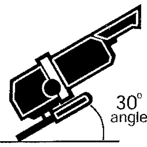 Meule rapide A24N, 6" x 1/4", Arbre 7/8", Oxyde d'aluminium, Type 27 Oxymax Inc