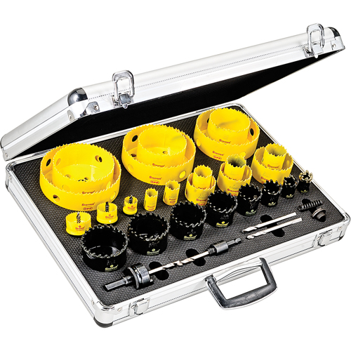 Trousses de scies cloches pour &eacute;lectricien, 31 morcea Oxymax Inc