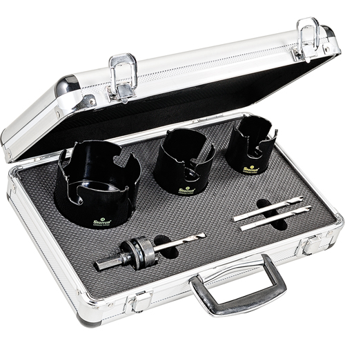 General Purpose Hole Saw Kits, 6 Pieces Oxymax Inc