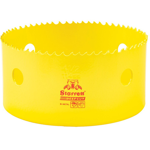 Bi-Metal Holesaw - 4-1/2", 4-1/2", 2" Depth of Cut, Bi-Metal Oxymax Inc