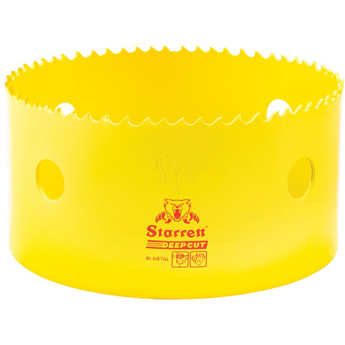 Bi-Metal Holesaw - 4-1/4", 4-1/4", 2" Depth of Cut, Bi-Metal Oxymax Inc