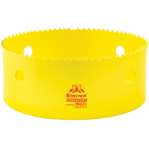 Scie &agrave; cloche bim&eacute;tal 5-1/2", 5-1/2", Profondeur de la coupe 2", Bim&eacute;tal Oxymax Inc
