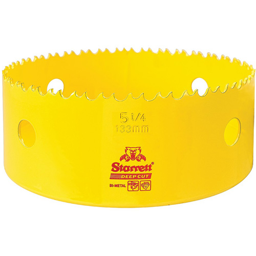 Bi-Metal Holesaw - 5-1/4", 5-1/4", 2" Depth of Cut, Bi-Metal Oxymax Inc
