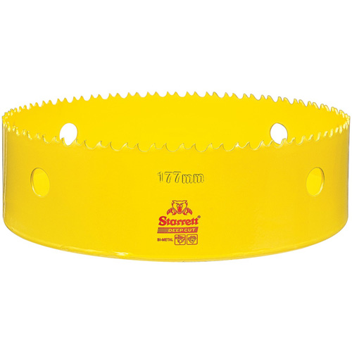 Bi-Metal Holesaw - 6-31/3, 6-31/32", 2" Depth of Cut, Bi-Metal Oxymax Inc