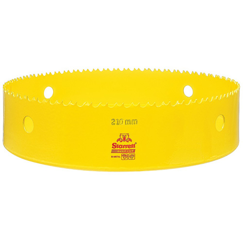 Scie &agrave; cloche bim&eacute;tal 8-9/32, 8-9/32", Profondeur de la coupe 2", Bim&eacute;tal Oxymax Inc