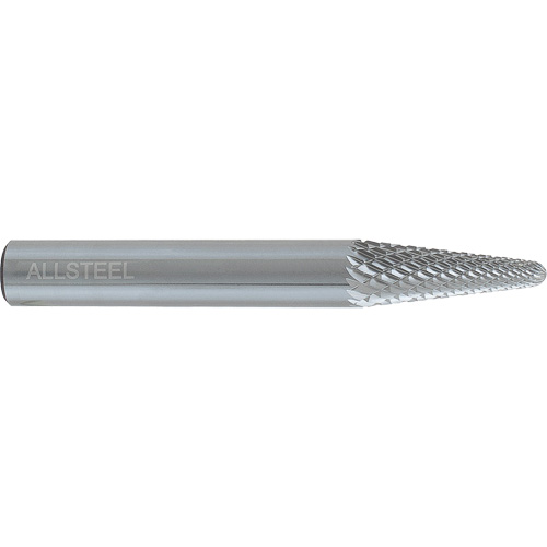 Fraise au carbure c&ocirc;nique AllSteel, SL-1, 1/4" dia., 1/4" Tige, 5/8" Prof. de la coupe Oxymax Inc