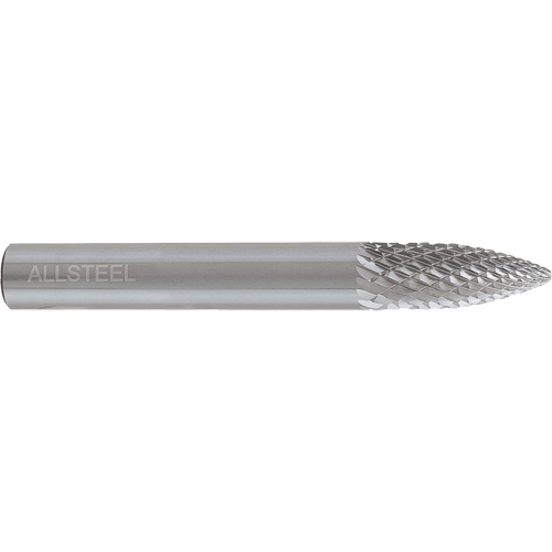 Fraise au carbure conique AllSteel, SG-5, 1/2" dia., 1/4" Tige, 1" Prof. de la coupe Oxymax Inc