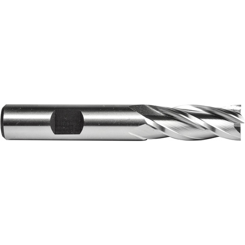 C615 End Mill, 1/4" Dia., 4 Flutes, High Speed Steel Oxymax Inc