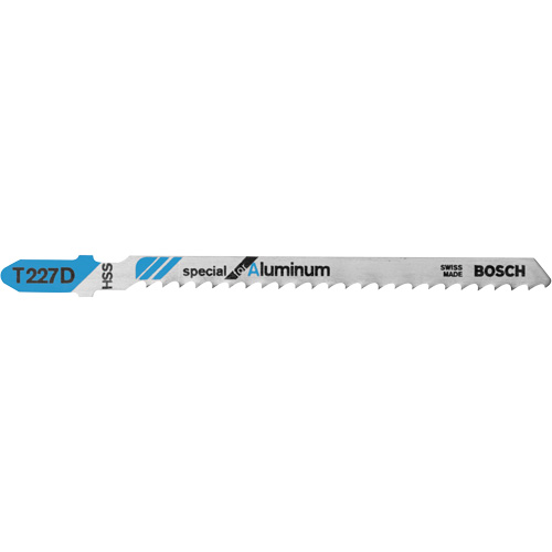 Lames de scie sauteuse, Acier rapide, Tige en T, 4" lo, 8 dents par pouce Oxymax Inc