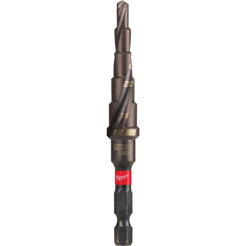 Foret &eacute;tag&eacute; #2 Shockwave Impact Duty, 3/16" - 1/2", Incr&eacute;ments de 1/16", Titane Oxymax Inc