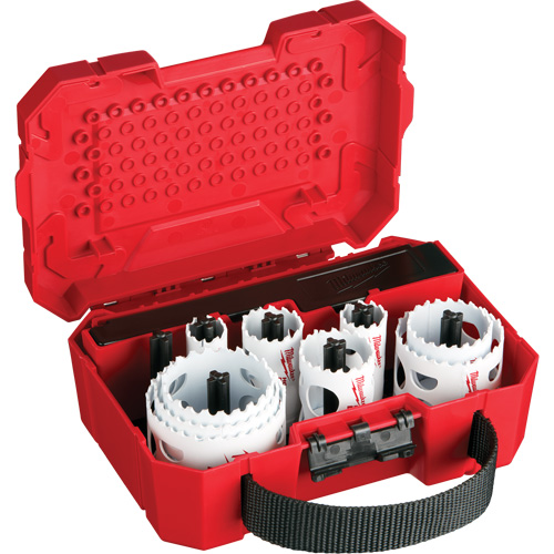 Trousse de scies-cloches Hole Dozer, 17 morceaux Oxymax Inc