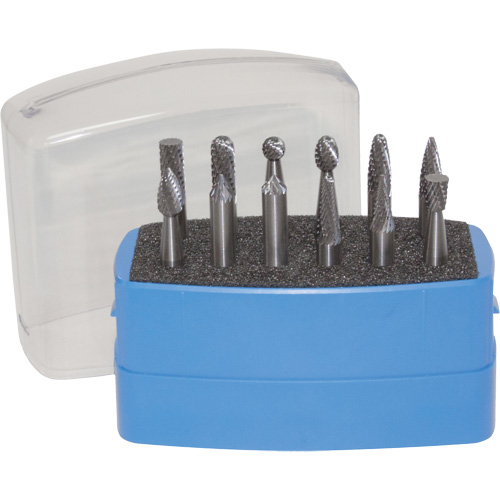 Aluminum Cut Rotary Burr Set, 8 Pieces Oxymax Inc