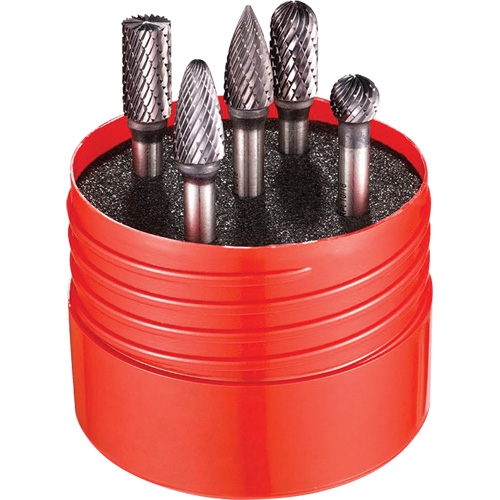Jeu de fraises &agrave; taille double, 5 morceaux Oxymax Inc