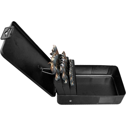 Jobber Length Drill Bit Set, 29 Pieces, High Speed Steel Oxymax Inc