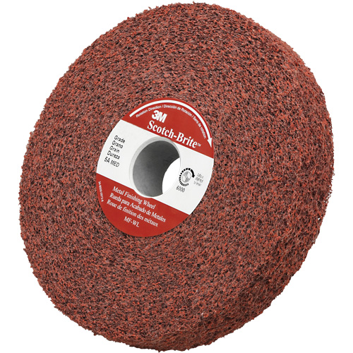 Scotch-Brite Non-Woven Metal Finishing Wheel Oxymax Inc