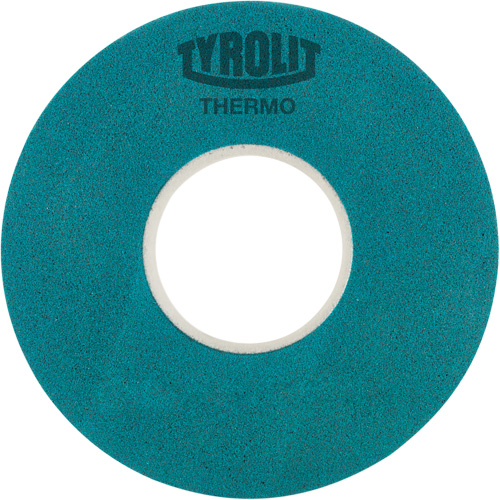 Meule plate simple thermique &agrave; liant &eacute;lastique, 7-7/8" x 0,787", Arbre 3", Type 1 Oxymax Inc